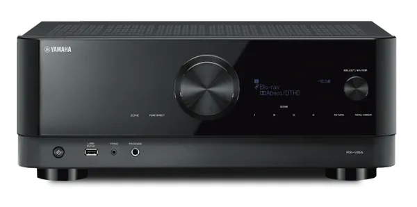 Мультимедійний AV-ресивер Yamaha RX-V6A Black