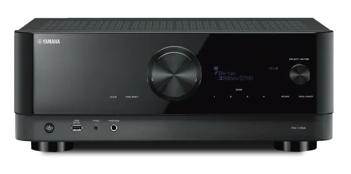 Мультимедійний AV-ресивер Yamaha RX-V6A Black