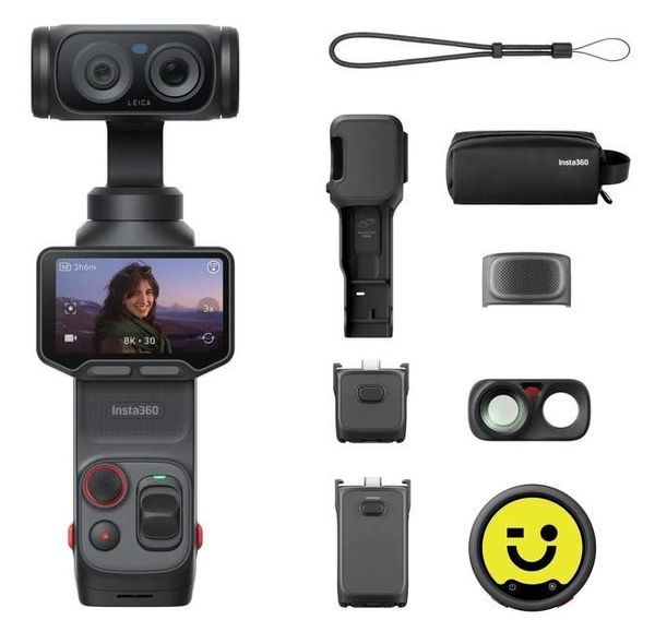 Екшн-камера Insta360 Luna Ultra Creator Bundle Cosmic Black (CINSABTA-LUNA03)