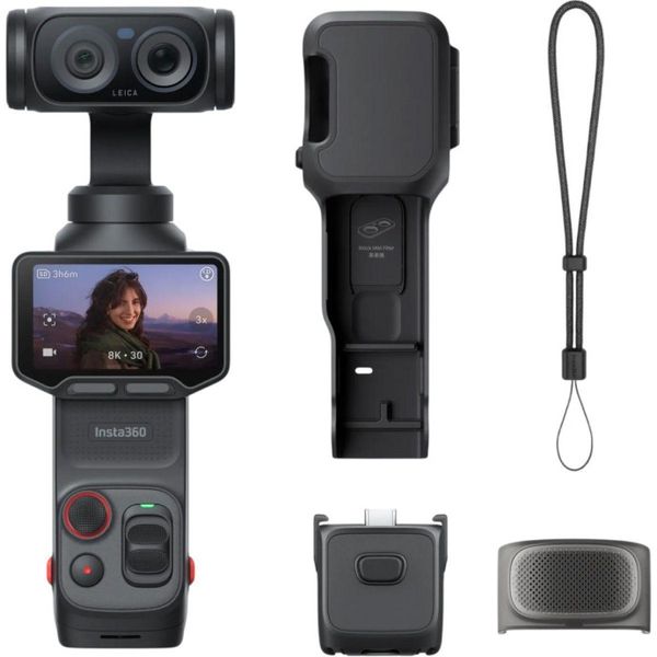 Екшн-камера Insta360 Luna Ultra Standard Bundle Cosmic Black (CINSABTA-LUNA01)