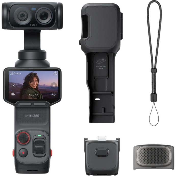 Екшн-камера Insta360 Luna Ultra Standard Bundle Cosmic Black (CINSABTA-LUNA01)