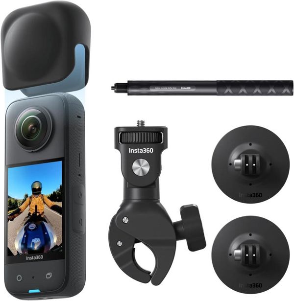 Екшн-камера Insta360 X3 Motorcycle Kit 4K UHD