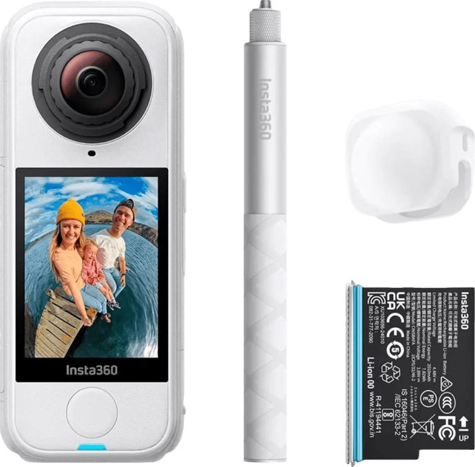 Екшн-камера Insta360 X4 Air Starter Bundle Arctic White (CINSAAFA-SE17)