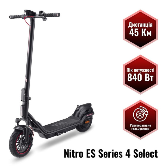 Електросамокат Acer Nitro ES Series 4 Select NES034 GP.ESC11.02H (UA)