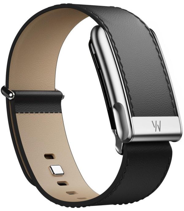 Фітнес-браслет WHOOP 5.0 MG Life LeatherLuxe Straight Band Black/Cream with Titanium - Size S - 12-Month Membership