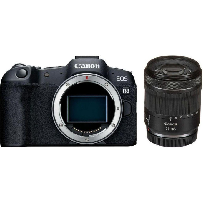 Бездзеркальний фотоапарат Canon EOS R8 kit RF 24-105mm IS STM