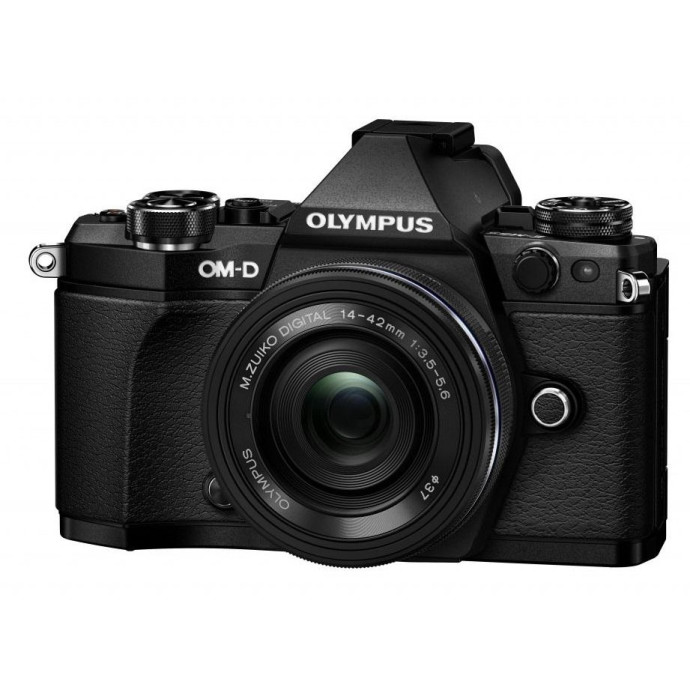 Беззеркальной фотоапарат Olympus OM-D E-M10 Mark II kit (14-42mm) Pancake Zoom Silver