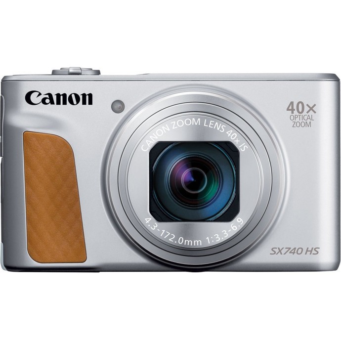 Компактний фотоапарат Canon PowerShot SX740 HS Silver (2956C002)