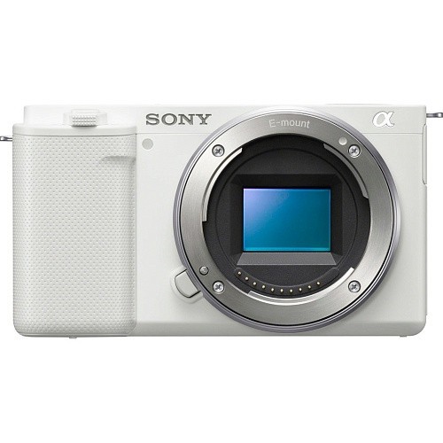 Бездзеркальний фотоапарат Sony ZV-E10 body White (ILCZVE10W.CEC)