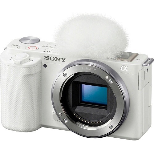 Бездзеркальний фотоапарат Sony ZV-E10 body White (ILCZVE10W.CEC)