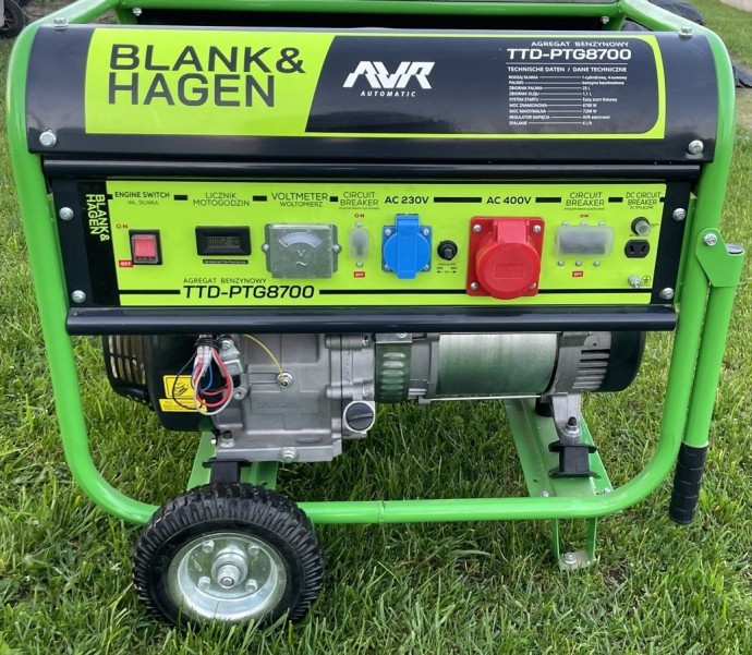 Бензиновий генератор Hagen TTD-PTG8700