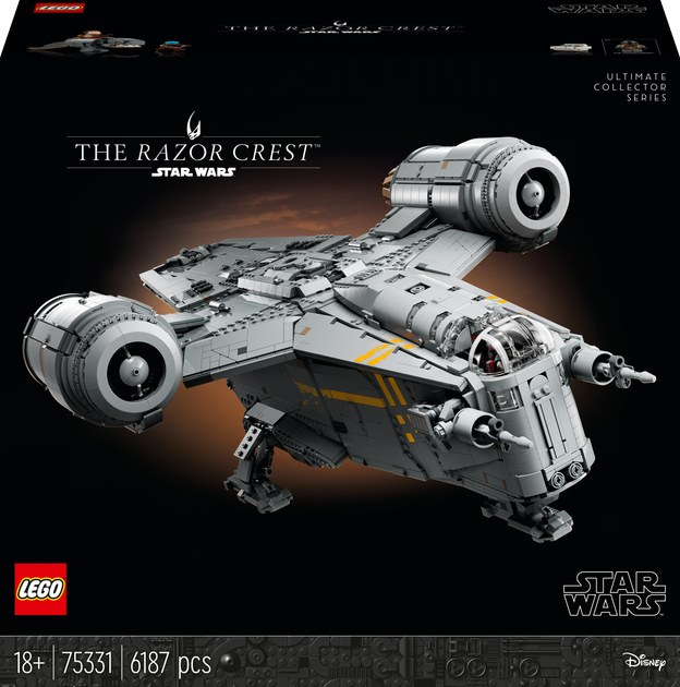 Блоковий конструктор LEGO Гребінь бритви (75331)
