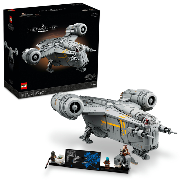 Блоковий конструктор LEGO Гребінь бритви (75331)