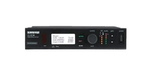 Приймач радіосистеми Shure ULXD4E
