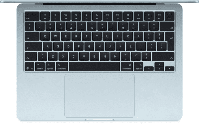 Ноутбук Apple MacBook Air 13,6" 2025 Sky Blue (MC6T4)