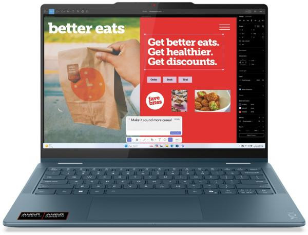 Ноутбук Lenovo Yoga 7 2-in-1 14AKP10 Tidal Teal (83JR008NPB)