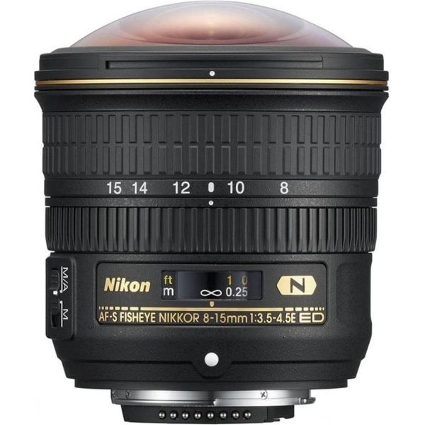 Об'єктив Fisheye Nikon AF-S Fisheye-Nikkor 8-15mm f/3,5-4,5E E (JAA831DA)