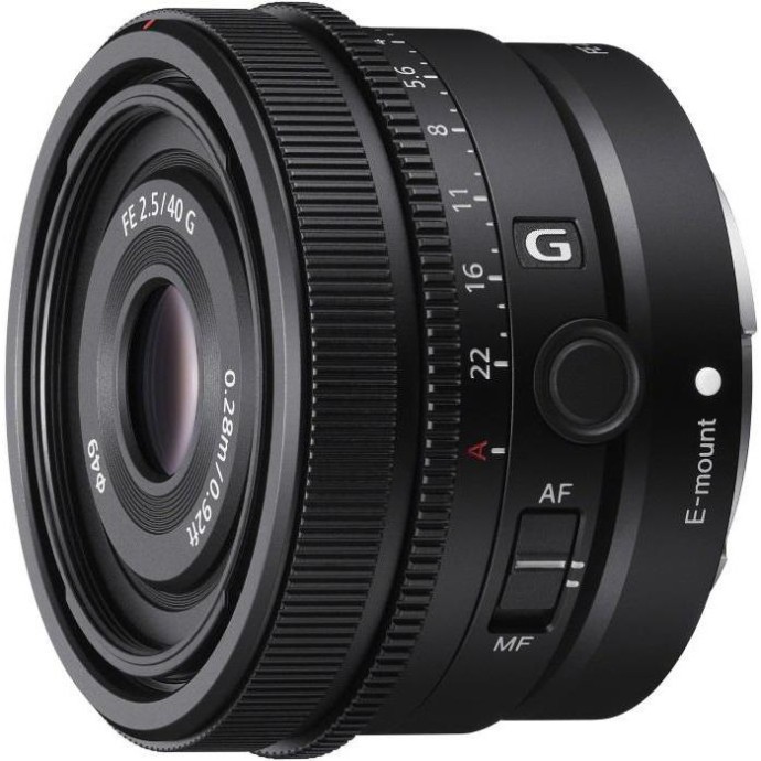 Стандартний об'єктив Sony SEL40F25G 40mm f/2,5 G
