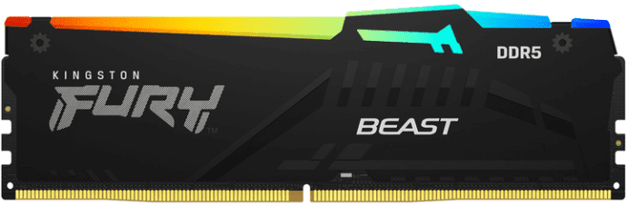 Пам'ять для настільних комп'ютерів Kingston FURY 64 GB (2x32GB) DDR5 6000 MHz Beast RGB EXPO (KF560C36BBEAK2-64)