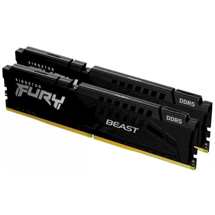 Пам'ять для настільних комп'ютерів Kingston FURY DDR5 32 GB (2x16GB) 5600 MHz FURY Beast (KF556C36BBEK2-32)