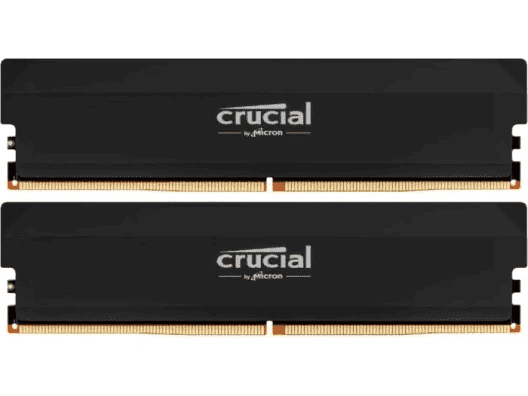 Пам'ять для настільних комп'ютерів Crucial 32 GB (2x16GB) DDR5 6000 MHz Pro Overclocking (CP2K16G60C36U5B)
