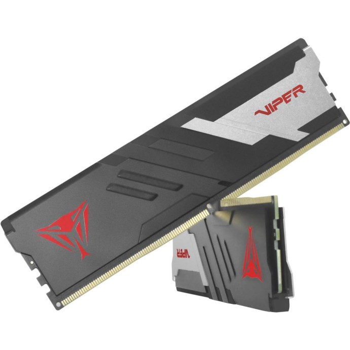 Пам'ять для настільних комп'ютерів PATRIOT 32 GB (2x16GB) DDR5 6000 MHz Viper Venom Black (PVV532G600C30K) (UA)