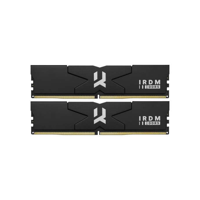 Пам'ять для настільних комп'ютерів GOODRAM 32 GB (2x16GB) DDR5 6000 MHz IRDM Black (IR-6000D564L36S/32GDC) (UA)