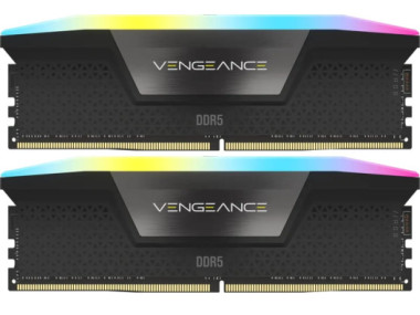 Пам'ять для настільних комп'ютерів Crucial 32 GB (2x16GB) DDR5 6400 MHz Pro OC Gaming Black (CP2K16G64C32U5B)