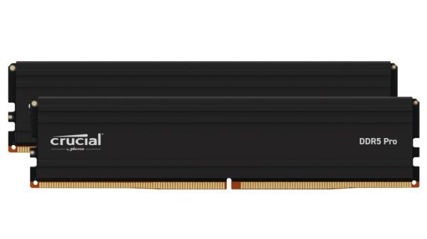 Пам'ять для настільних комп'ютерів Crucial 32 GB (2x16GB) DDR5 6000 MHz Pro (CP2K16G60C48U5)