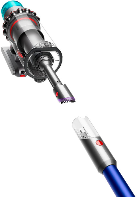 Пилосос 2в1 (вертикальний + ручний) Dyson Gen5 Outsize Cordless Vacuum Nickel/Blue (447923-01)