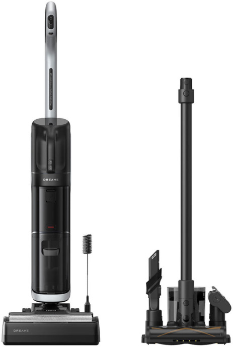Миючий вертикальний+ручний пилосос (2в1) Dreame Wet & Dry Vacuum Cleaner H14 Dual Black (HHV25A)