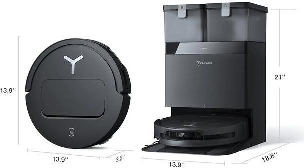 Робот-пилосос Ecovacs DEEBOT T50 PRO OMNI Gen2 Black
