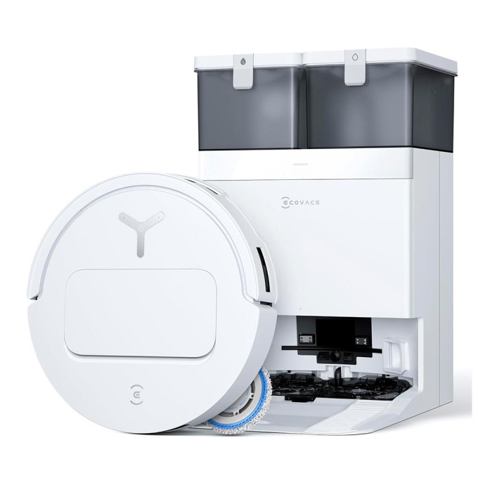 Робот-пилосос з вологим прибиранням ECOVACS Deebot T50 Pro Omni White (DDX67)
