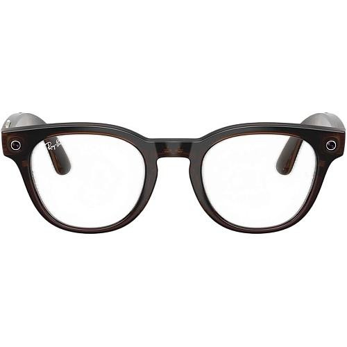 Смарт-окуляри Ray-Ban Meta Scriber Optics Gen 2 - Transparent Umber Frame with Demo Lens (RW7002 8532 49-22)
