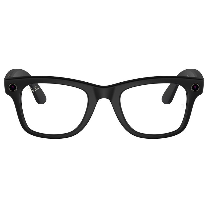 Смарт-окуляри Ray-Ban Meta Wayfarer Large Matte Black/Clear to Graphite Green Transitions (RW4008 601S1M 53-22)