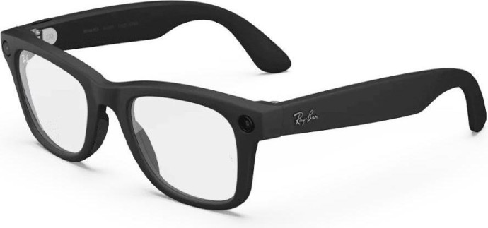 Смарт-окуляри Ray-Ban Meta Wayfarer Gen 2 Large Matte Black Frame / Clear Lenses (RW4012 601SSB 53-22)