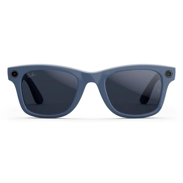 Смарт-окуляри Ray-Ban Meta Wayfarer Gen2 Large Shiny Cosmic Blue Frame/Clear to Sapphire Transit.Lens RW4012 6628MF 53-22