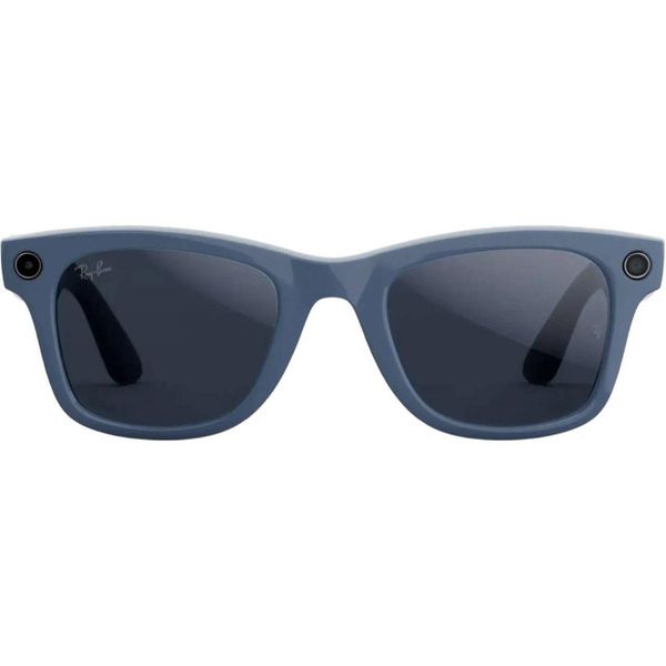 Смарт-окуляри Ray-Ban Meta Wayfarer Gen 2 Shiny Cosmic Blue/Clear Sapphire (RW4012 6628/MF 53-23)