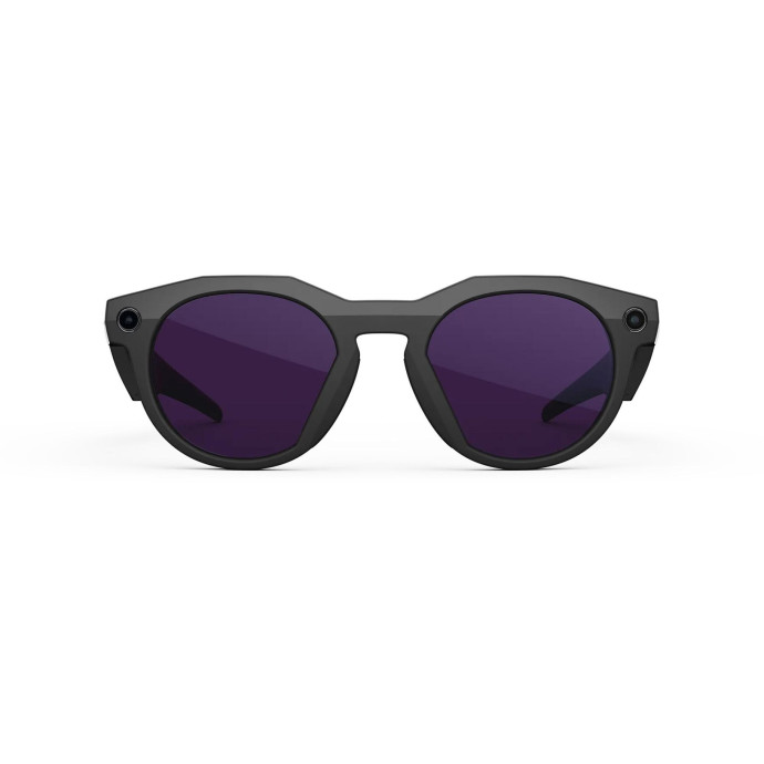 Смарт-окуляри Oakley Meta HSTN Black Lens color Clear to Amethyst Transitions (OW8002-0251)