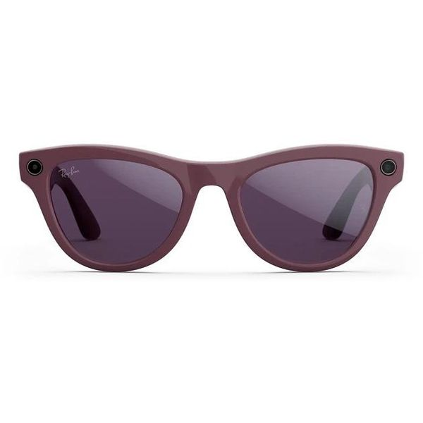 Смарт-окуляри Ray-Ban Meta Skyler Gen 2 St.Shiny Mystic Violet Frame/Clear to Amethyst Transit.Lens. (RW4014 6701CH 52-20)