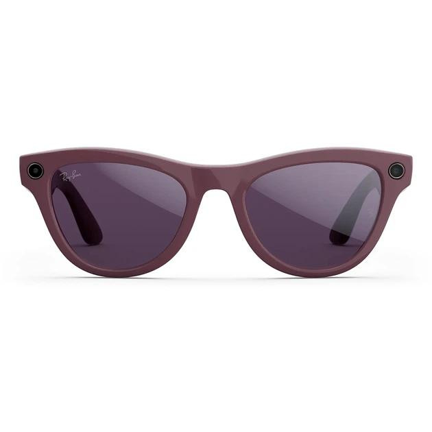 Смарт-окуляри Ray-Ban Meta Skyler Gen 2 St.Shiny Mystic Violet Frame/Clear to Amethyst Transit.Lens. (RW4014 6701CH 52-20)
