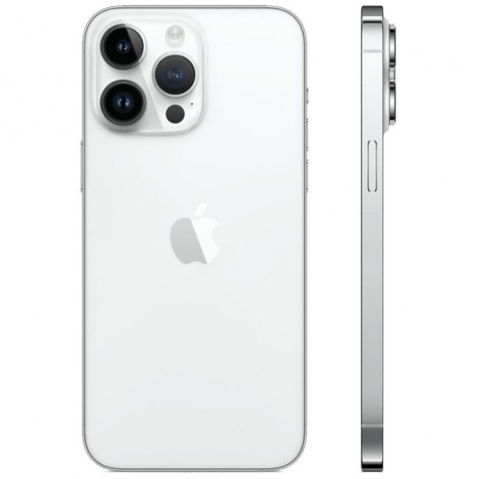 Смартфон Apple iPhone 14 Pro Max 256GB eSIM Silver (MQ8U3)