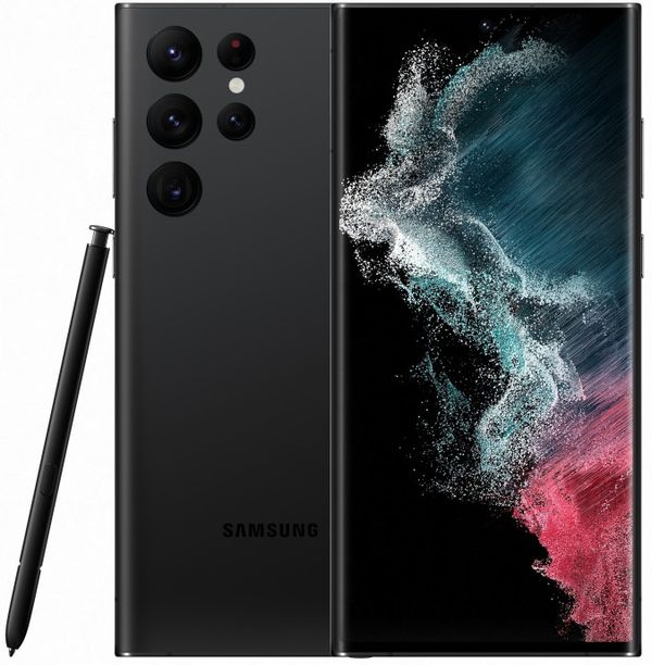 Смартфон Samsung Galaxy S22 Ultra 8/128GB Phantom Black (SM-S908BZKD)