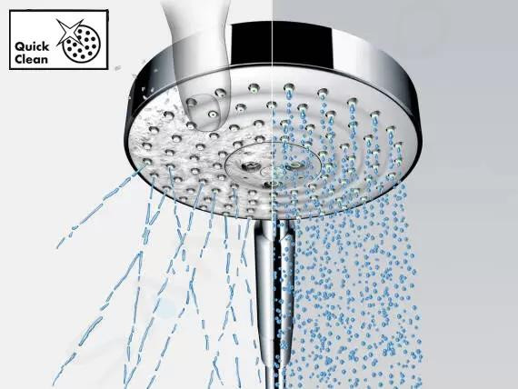 Змішувач для душової кабіни (душа) Hansgrohe Croma 100 Multi Combi 27085000