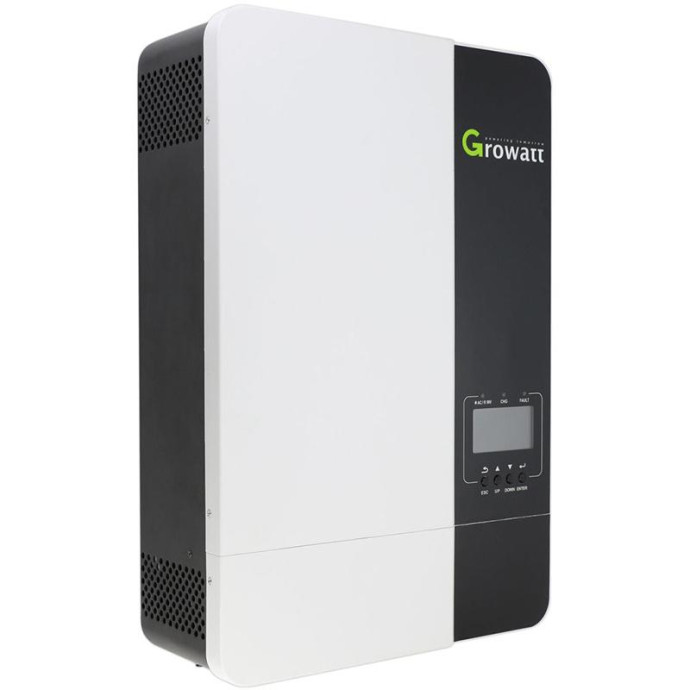 Гібридний сонячний інвертор (hybrid) Growatt SPF 3500 ES Wi-Fi (UA)