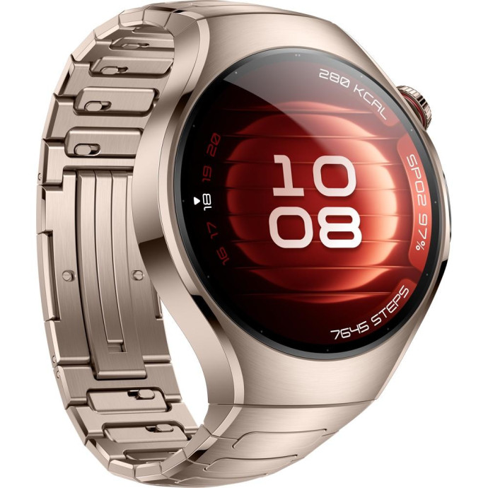 Смарт-годинник HUAWEI Watch 5 42 mm Sand Gold Titanium (Soc-L29M, 55020EVP)