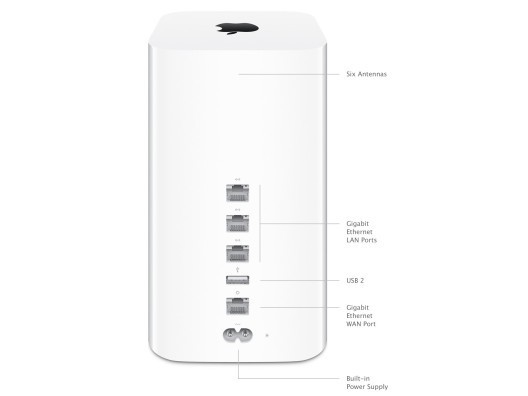 Бездротовий маршрутизатор (роутер) Apple AirPort Time Capsule 3 TB (ME182)