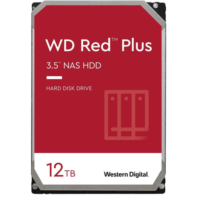 Жорсткий диск WD Red Plus 12 TB (WD120EFGX)