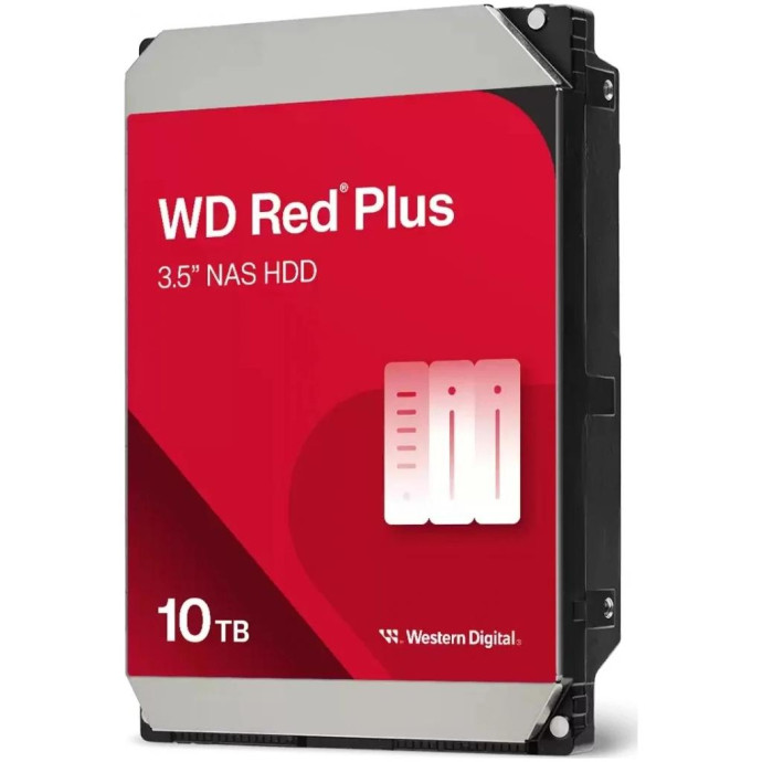 Жорсткий диск WD Red Plus 10 TB (WD100EFGX)