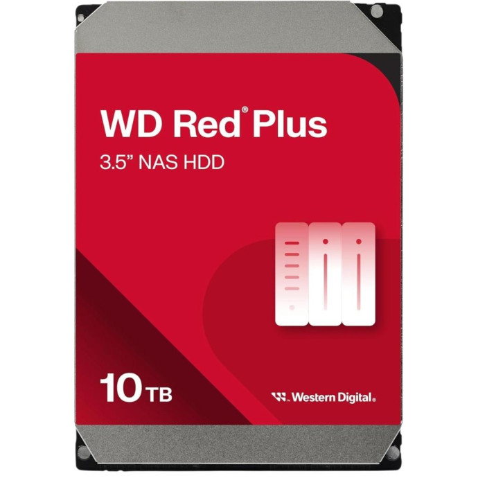 Жорсткий диск WD Red Plus 10 TB (WD100EFGX)